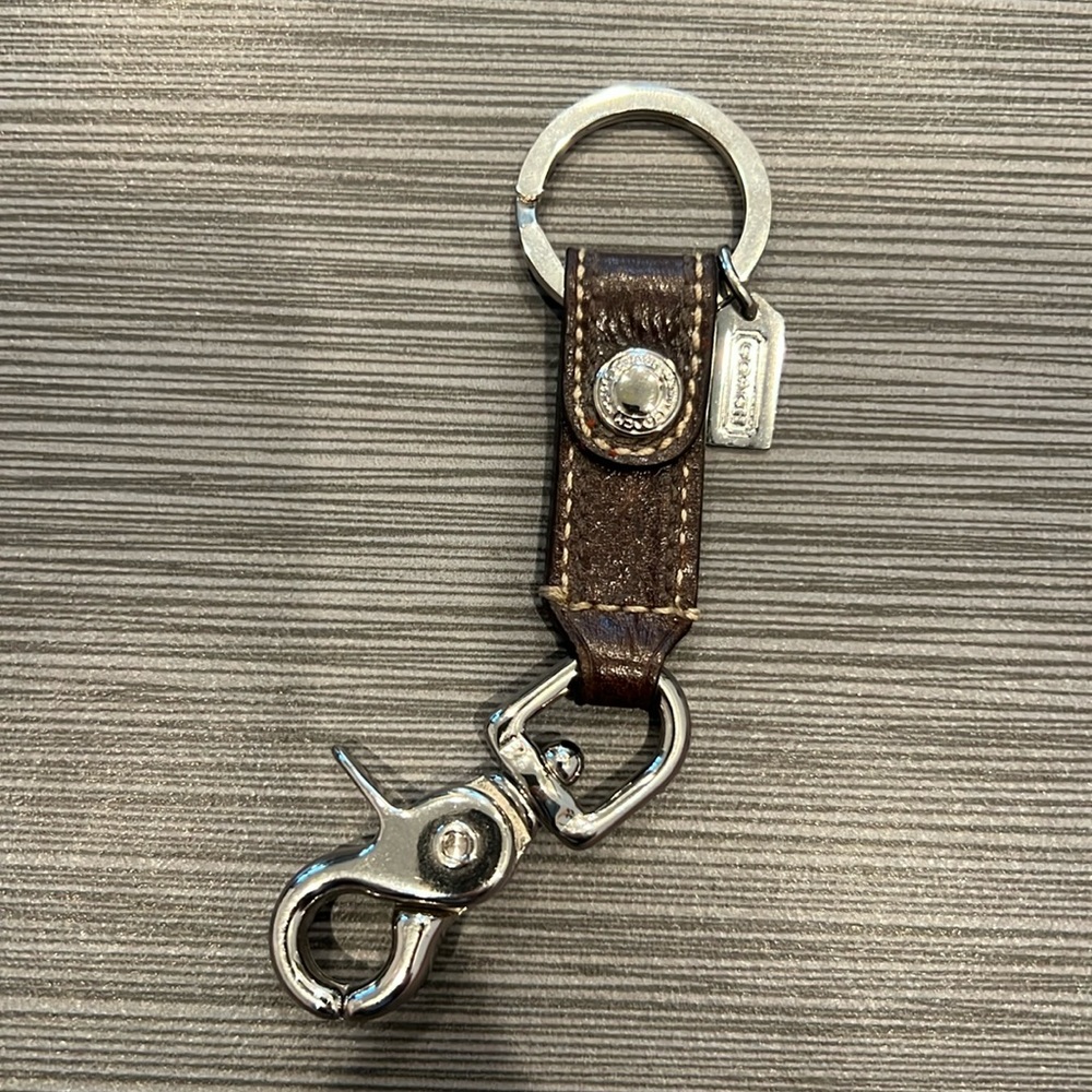 Coach Keychain
